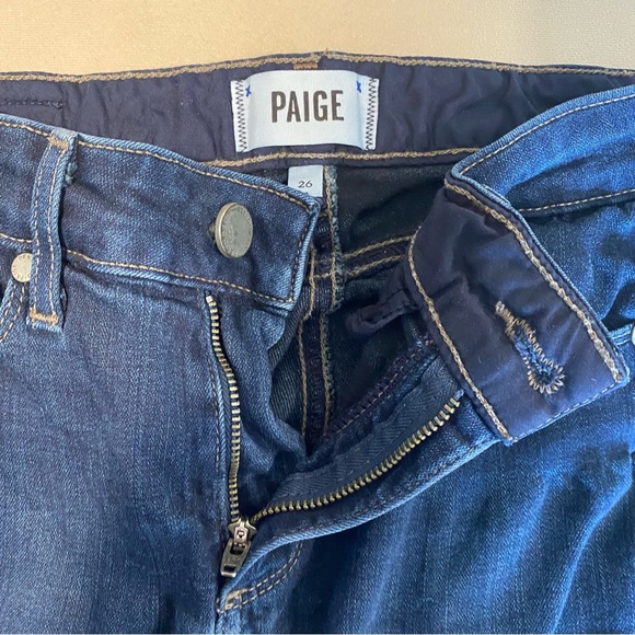 Paige Hoxton Straight high-rise jeans, size 26 - Picture 11 of 14